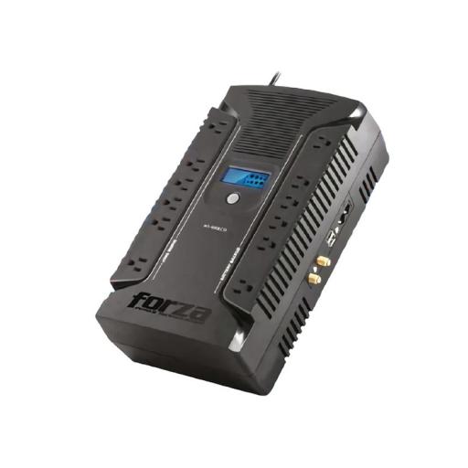 [FORZAPOWERTECHNOLOGIES_HT-1000LCD] Forza Power Technologies UPS Forza HT-1000LCD Interactivo 1000VA/500W 120V 12-NEMA 2-USB 50/60Hz