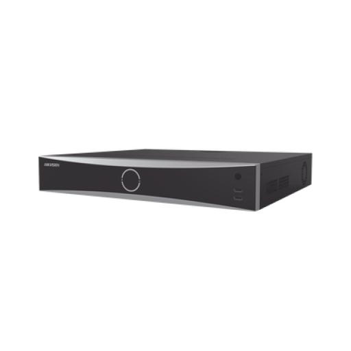 [HIKVISIONDIGITALTECHNOLOGY_DS-7732NXI-K4/16P] Hikvision Digital Technology NVR 12 Megapixel (4K) / 32 canales IP / 16 Puertos PoE+ / Reconocimiento Facial / AcuSense (Evita Falsas Alarmas) / 4 Bahías de Disco Duro / Switch PoE 300 mts / HDMI en 4K / Alarmas I/O