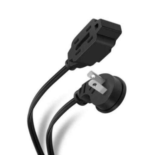 [STEREN_EXT16-4N] Steren Extensión Steren 3 Contactos 4m Calibre 16 Color Negro