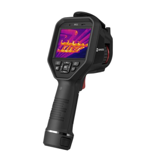 [HIKMICRO_HM-TP21S-7QF/W-M11] HIKMICRO M11 - Cámara Termográfica Portátil Dual / Lente Térmico 6.2 mm (160 x 120) / Lente Óptico (8 Megapixel) / Pantalla Táctil 3.5" / WiFi / IP54 / Ranura MicroSD hasta 128Gb / Hasta 5 Horas de Funcionamiento Cont