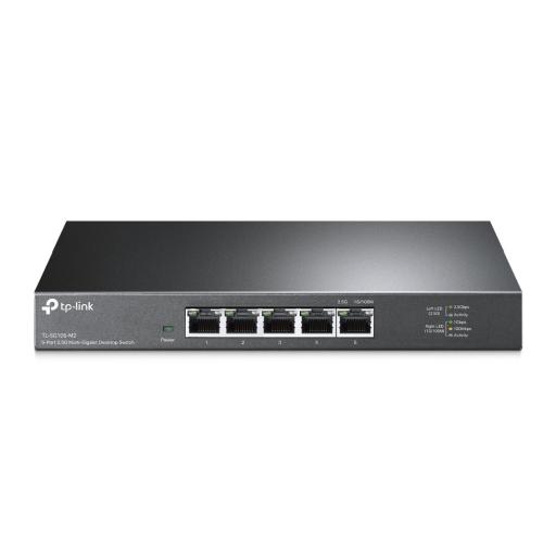 [TPLINK_TL-SG105-M2] TPLINK Switch Gigabit no administrable de 5 puertos 100 Mbps/ 1 Gbps/ 2.5 Gbps ideal para WiFi 6