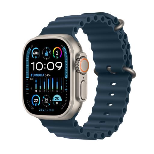 [APPLE_MREG3LZ/A] Apple Watch Ultra 2 OLED 49 mm Digital 410 x 502 Pixeles Pantalla táctil 4G Titanio GPS (satélite)