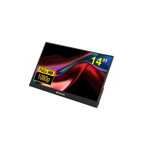[VERBATIM_VB49590] Verbatim MONITOR PORTATIL FULL HD 1080P DE 14 PULGADAS