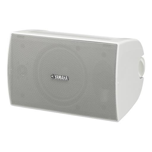 [YAMAHA_VS6W] YAMAHA Altavoz de Montaje en Pared | 2 vias, Woofer 6.5 in, Tweeter 1 in | IPX3, 8 ohms, 70/100V | Color Blanco | Par