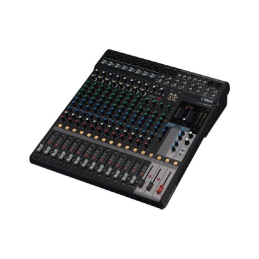 [YAMAHA_MG16XCV] YAMAHA Mezcladora de Audio | 16 Canales | 10 Entradas de Micrófono | Entradas de Línea | Efectos | (MG16X)
