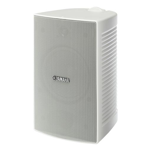 [YAMAHA_VS4W] YAMAHA Altavoz de Montaje en Pared, 2 vias, Woofer 4 in, Tweeter 1 in, IPX3, 8 ohms, 70/100V, Color Blanco, Par