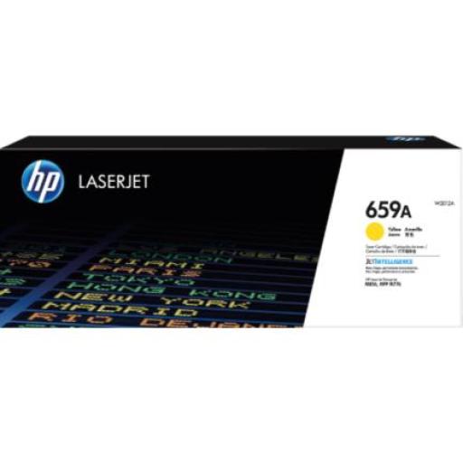 [HP_W2012A] HP 659A YELLOW LASERJET TONER CARTRIDGE