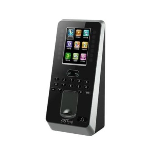 [ZKTECO_MULTIBIO-800] ZKTeco Terminal multimedia con Reconocimiento Facial  / Teclado / Huella / Hasta 4000 Rostros(1.1) / 4,000 Huellas