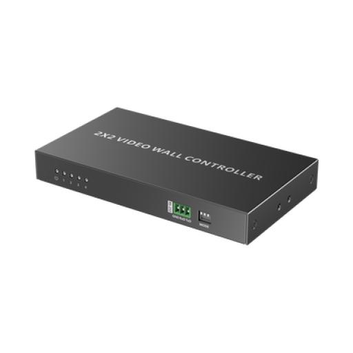 [EPCOM_TT104VW] Epcom Controlador de VideoWall 2x2 | Multiples Modos de Vista | Audio 3.5mm | Control RS232