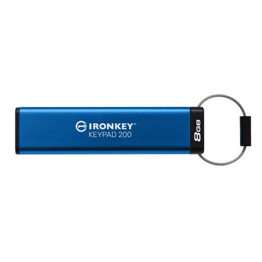 [KINGSTONTECHNOLOGY_IKKP200/8GB] Kingston technology 8GB IronKey Keypad 200, FIPS 140-3