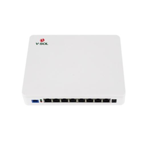 [V-SOL_ICT3310DPS-8G2NAC] V-SOL ONU Dual EPON/GPON / 8 Puertos PoE 802.3at Gigabit / Wi-Fi Doble banda 2.4 y 5 GHz /  1 Puerto SC/UPC