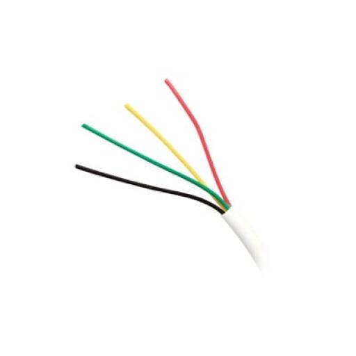 [VIAKON_92-73] Viakon Bobina de Cable de 305 metros , 4 x 18 AWG , Aislamiento individual de Policloruro de Vinilo (PVC),  con propiedades Antiflama, para aplicaciones en sistemas de seguridad.