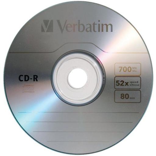 [VERBATIM_VB96298] Verbatim CDR 52X 700MB SOBRE INDIVIDUAL .