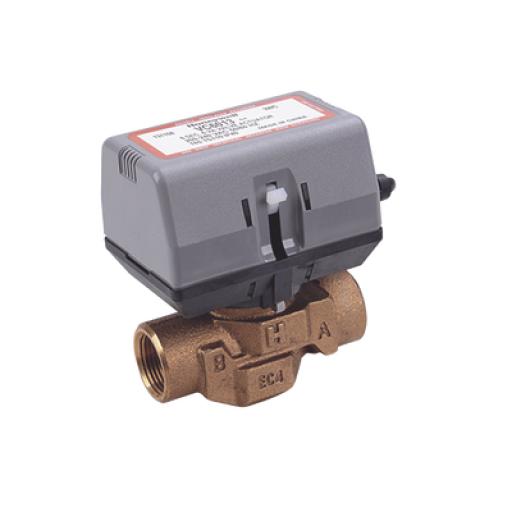 [HONEYWELLHOMERESIDEO_VC4011AK1000T] HONEYWELL HOME RESIDEO Válvula 3/4 De 2 Vías Conexión de rosca BSPT Con Actuador 40011 A 120V, On/off