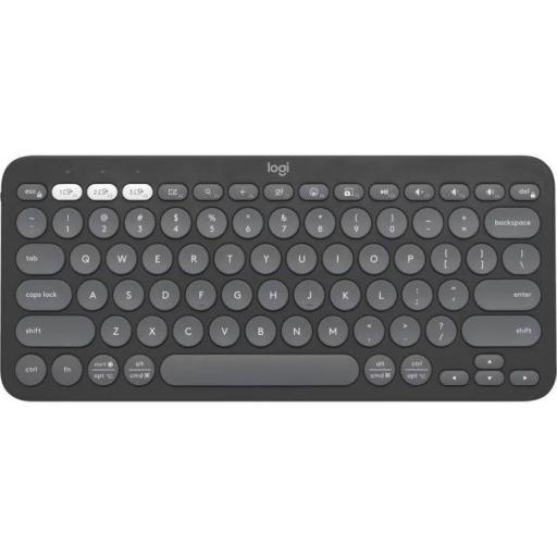 [LOGITECH_920-011783] Logitech TECLADO LOGITECH PEBBLE KEYS 2 K380s BT MULTID. GRAPHITE (920-011783)