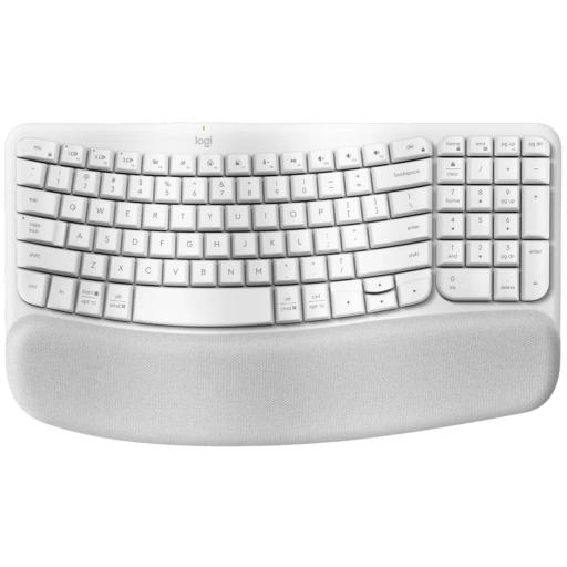 [LOGITECH_920-012279] Logitech TECLADO LOGITECH WAVE KEYS USB BT MULTIDISP. OFFWHITE (920-012279)