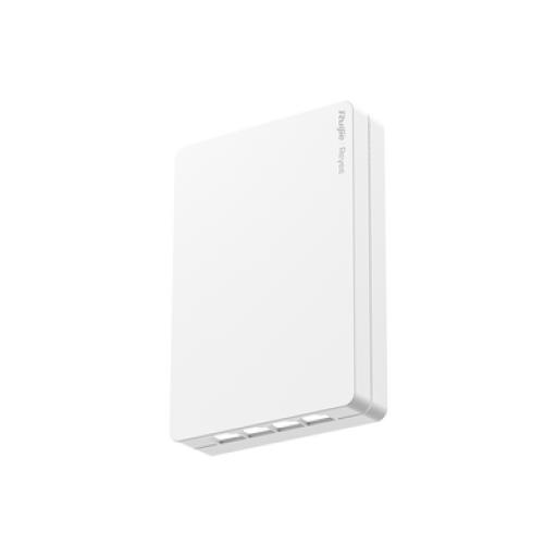 [RUIJIE_RG-RAP1260] RUIJIE Punto de acceso Wi-Fi 6 para interior en pared, hasta 512 usuarios ideal para Hotelería u Oficina.