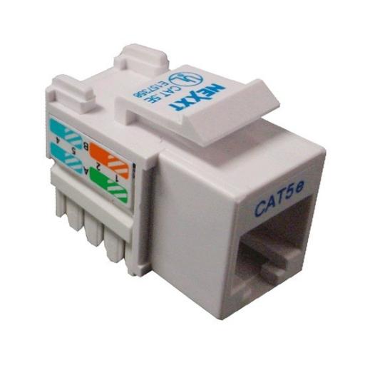 [NEXXTSOLUTIONS_AW110NXT11] Nexxt Solutions Nexxt - Modular insert - RJ-45 - gray - 1 port
