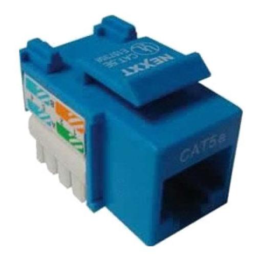 [NEXXTSOLUTIONS_AW110NXT12] Nexxt Solutions Nexxt - Terminación Modular - RJ45 - Cat5e  - Azul