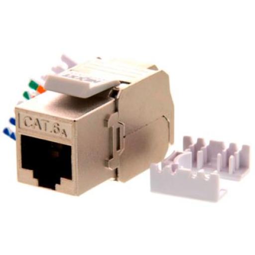[NEXXTSOLUTIONS_AW131NXT03] Nexxt Solutions Nexxt - Inserto modular - CAT 6a - STP - RJ-45 - plata