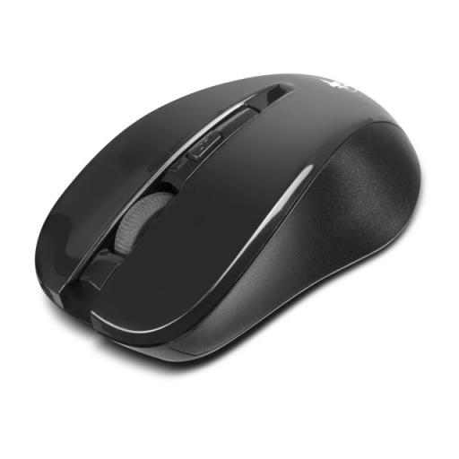[XTECH_XTM-300] Xtech - Mouse - Infrared / 2.4 GHz - Wireless - Black - 1200dpi 4-button