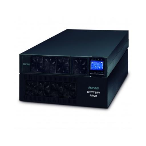 [FORZAPOWERTECHNOLOGIES_FDC-110KMR-ISO] Forza Power Technologies Forza Atlas FDC-110KMR-ISO - UPS (montaje en rack / externo) - AC 110-300 V - 10000 vatios - 10000 VA - 9 Ah - RS-232, USB - 2U - negro