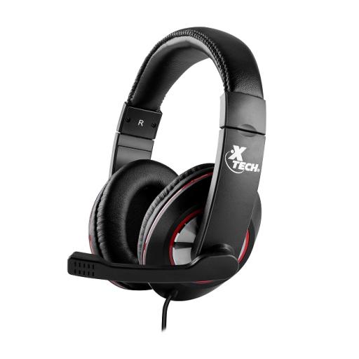 [XTECH_XTH-531] Xtech - Headset - Wired - XTH-531 - Kalamos - Gaming - Color: Black w Red accents - Connection type: USB plug- Directivity: Omnidirectional - Buttons: Command Capsule (with volume +, Volume -, audio mute, and Microphone mute - Cable length: 6.5ft