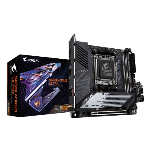 [GIGABYTE_B650I AORUS ULTRA] GIGABYTE - Placa base - Mini ITX - Socket LGA1700 - Tarjeta de sonido