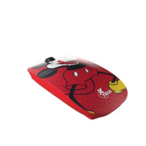 [XTECH_XTM-D340MK] Xtech - XTM-D340MK - Mouse - 2.4 GHz - Wireless - Bright red - Disney Mickey Mouse