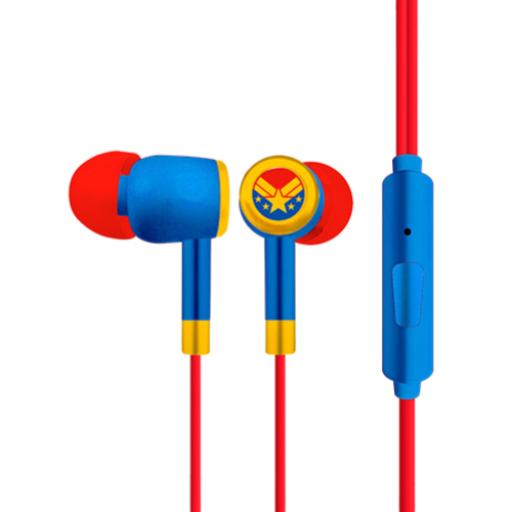 [XTECH_XTE-M100CM] Xtech - XTE-M100CM - Earphones - Para Cellular phone - Wired - Marvel CaptainMarvel