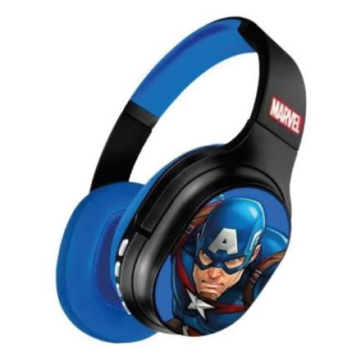 [XTECH_XTH-M660CA] Xtech - XTH-M660CA - Headphones with microphone - Para Computer / Para Portable electronics / Para Tablet / Para Cellular phone - Wireless - Marvel Capt America