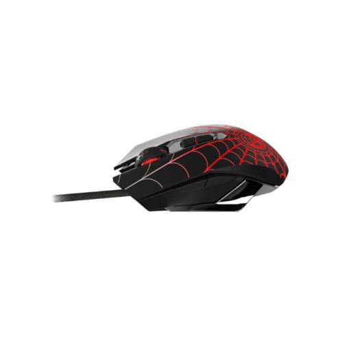 [XTECH_XTM-M520SM] Xtech - XTM-M520SM - Mouse - USB - Wired - black  and red - Gaming Spider-Man