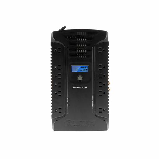 [FORZAPOWERTECHNOLOGIES_HT-650LCD] Forza Power Technologies Forza HT Series HT-650LCD - UPS - Line interactive - 360 Watt - 650 VA - AC 110/120 V - 12-NEMA 2USB 50/60Hz