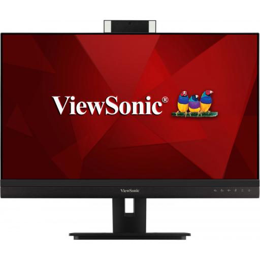 [VIEWSONIC_VG2756V-2K] ViewSonic Webcam Monitor VG2756V-2K - Monitor LED - 27" - 2560 x 1440 QHD @ 75 Hz - IPS - 350 cd/m² - 1000:1 - 5 ms - HDMI, DisplayPort, USB-C - altavoces