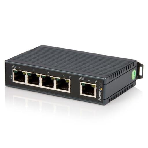 [STARTECH.COM_IES5102] StarTech.com CONMUTADOR ETHERNET 5 PUERTOS SWITCH IP30 PARA RIEL DIN