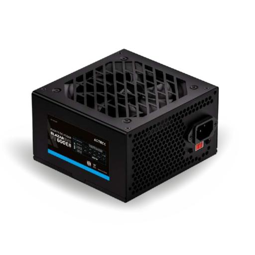 [ACTECK_ES-05003E] Acteck FUENTE DE PODER ACTECK BLAZAR EVO FT600E ATX 600W NEGRO ES-05003E