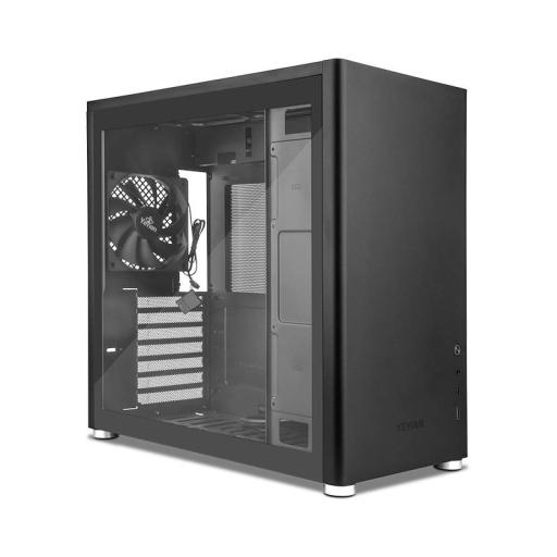 [YEYIAN_YCM-ASHUS-01] Yeyian GABINETE YEYIAN GAMER HUSSAR+ NEGRO YCM-ASHUS-01 ATX USB C CRIS/TEMP