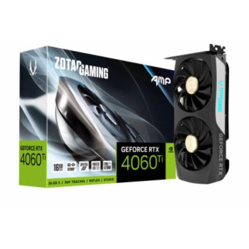 [ZOTAC_ZT-D40620F-10M] Tarjeta de video Zotac NVIDIA GeForce RTX 4060 Ti AMP 16GB GDDR6