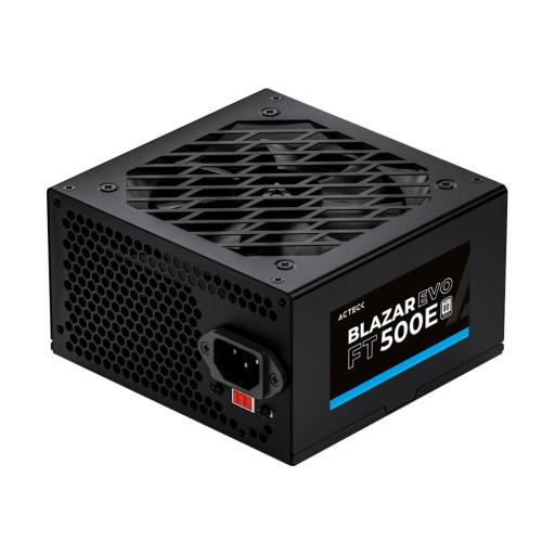 [ACTECK_ES-05001E] Acteck FUENTE DE PODER ACTECK BLAZAR EVO FT500E ATX 500W NEGRO ES-05001E