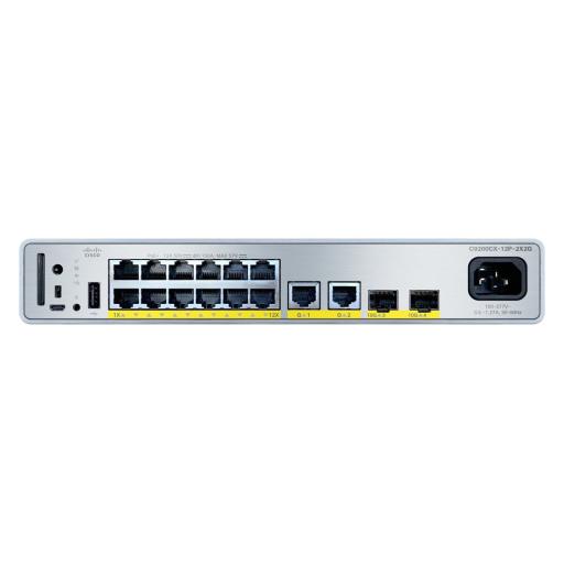 [CISCO_C9200CX-12P-2X2G-E] Cisco CATALYST 9000 COMPACT SWITCH 12 -PORT POE 240W ESSENTIALS