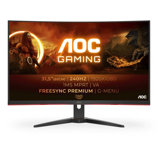 [AOC_C32G2ZE] MONITOR AOC GAMING 32IN 1920X1080 240 HZ HDMI/DP