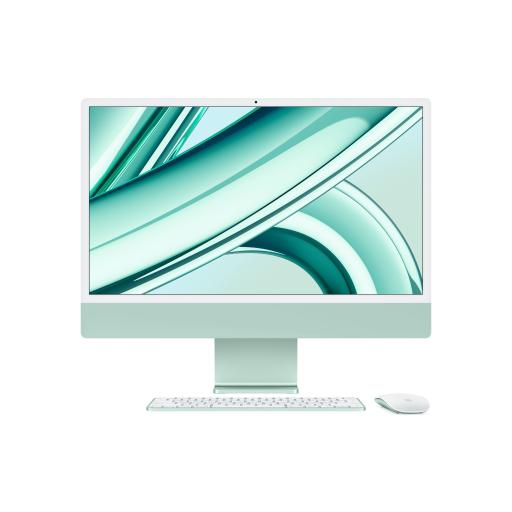 [APPLE_MQRA3E/A] Apple IMAC 24 4.5 K DISPLAY M3 8 CPU Y 8 GPU 256GB 8 GB RAM VERDE