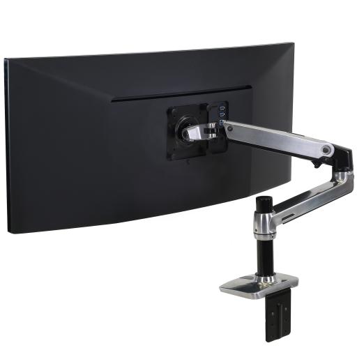 [ERGOTRON_45-241-026] Ergotron SOPORTE BRAZO MONTAJE EN ESCRITORIO ALUMINIO PULIDO