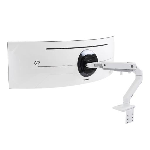 [ERGOTRON_45-647-216] Ergotron BRAZO DE MONITOR DE ESCRITORIO HX CON PIVOTE HD BLANCO
