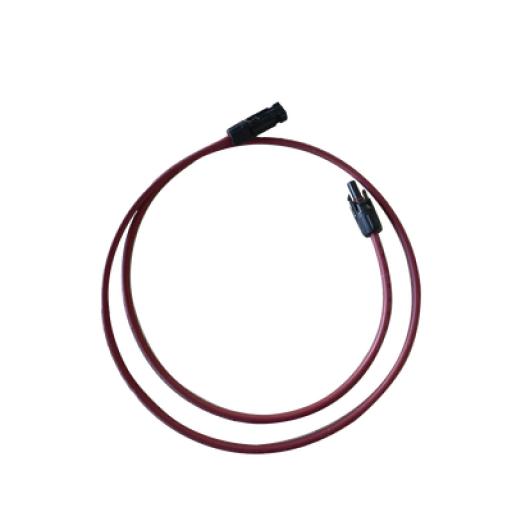 [EPCOM_CBLMC41MRED1] Epcom Cable Fotovoltaico, 1 m, Rojo, Calibre 10 AWG con Terminal MC4-M en ambos extremos
