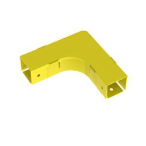 [PANDUIT_FRA2X2LYL] Panduit Ángulo Recto a 90º Horizontal con Tapa, Para Canaletas FiberRunner™ 2X2, Color Amarillo