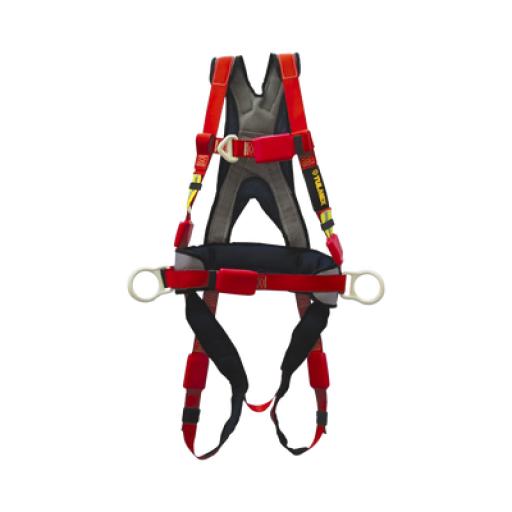 [TULMEX_5460T] TULMEX Arnés de Cuerpo Completo para Parar Caídas y Posicionamiento (Unitalla).