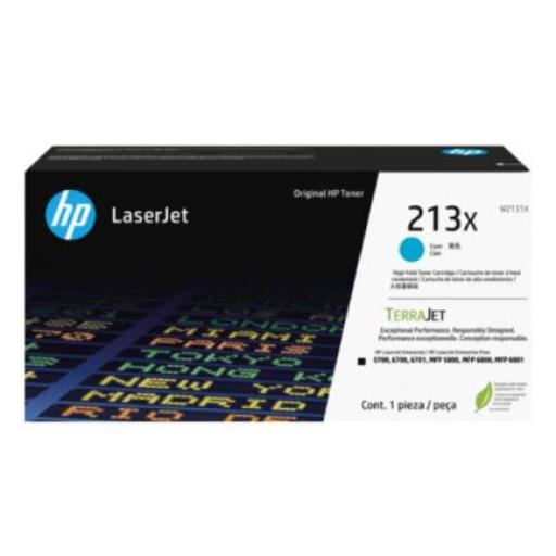 [HP_W2131X] HP Tóner HP 213X Original LaserJet Color Cian