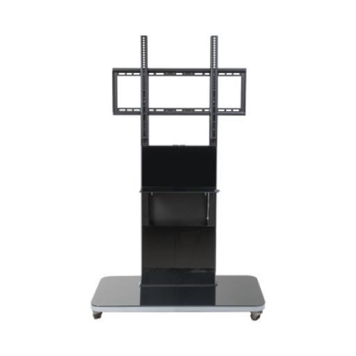 [EPCOM_86A] Epcom Soporte de Pantalla con Ruedas / Compatible con Monitores de 55 "a 86" / Base para Colocar Accesorios Adicionales