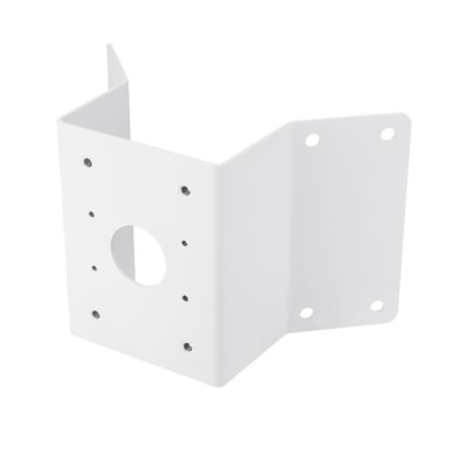 [HANWHA_SBP-300KMW1] Hanwha Adaptador de esquina compatible con montaje de pared SBP-300WM1, SBP-300WMW1 para domos fijos y PTZ Wisenet 